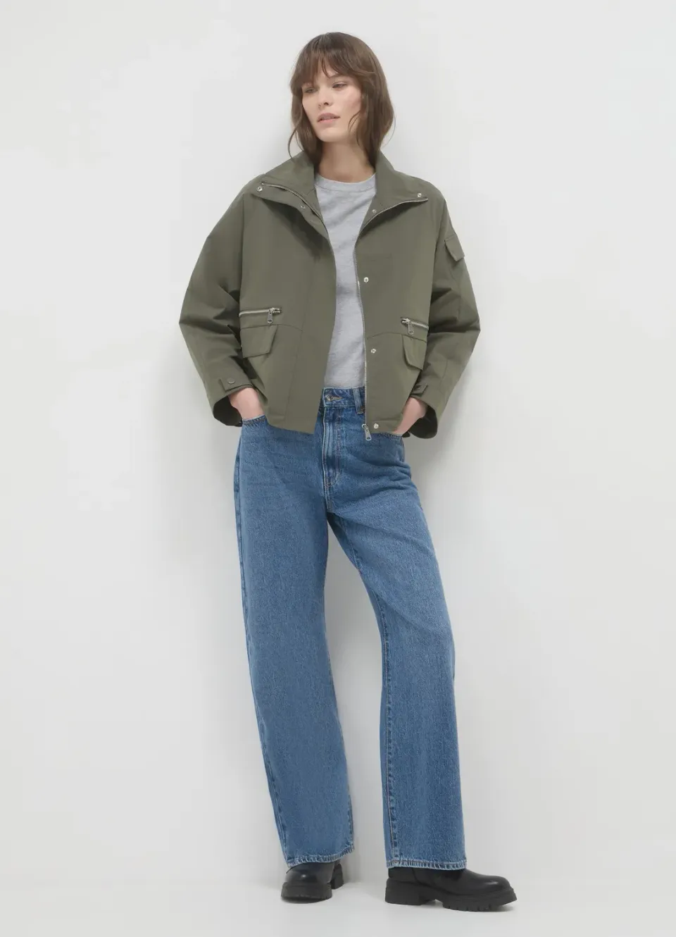 Calliope Veste saharienne femme poches zippées