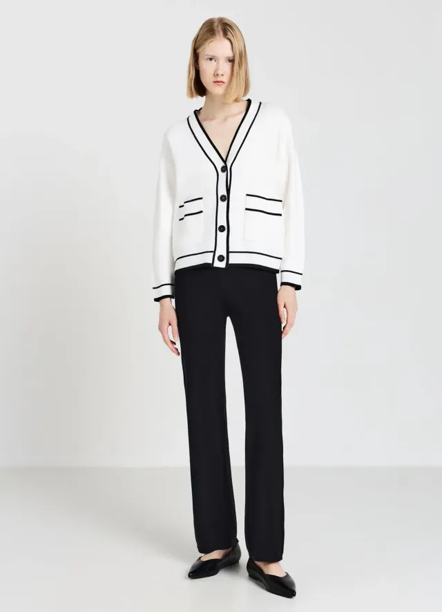 Calliope cardigan femme col V à boutons