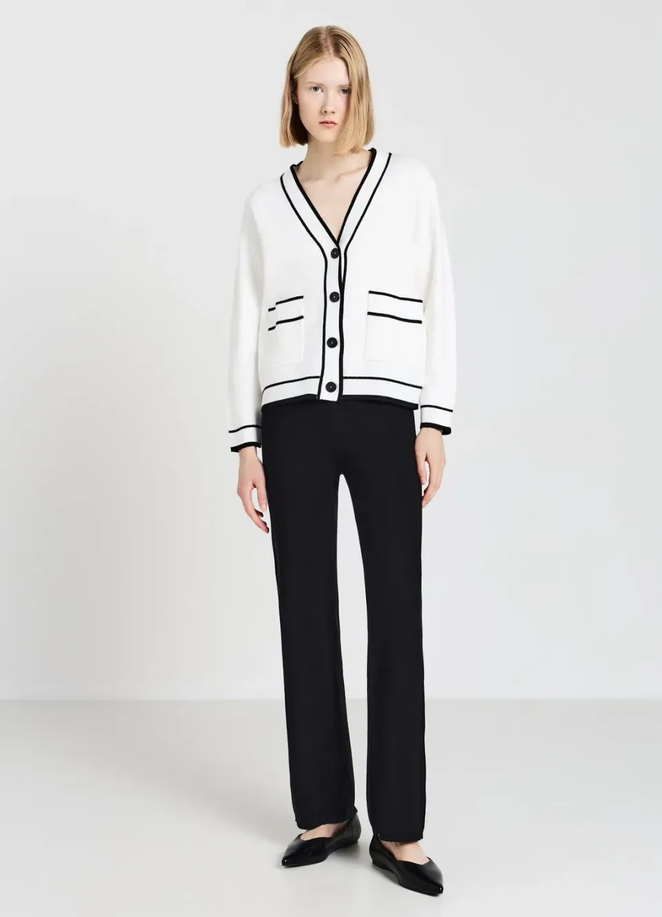 Calliope cardigan femme col V à boutons