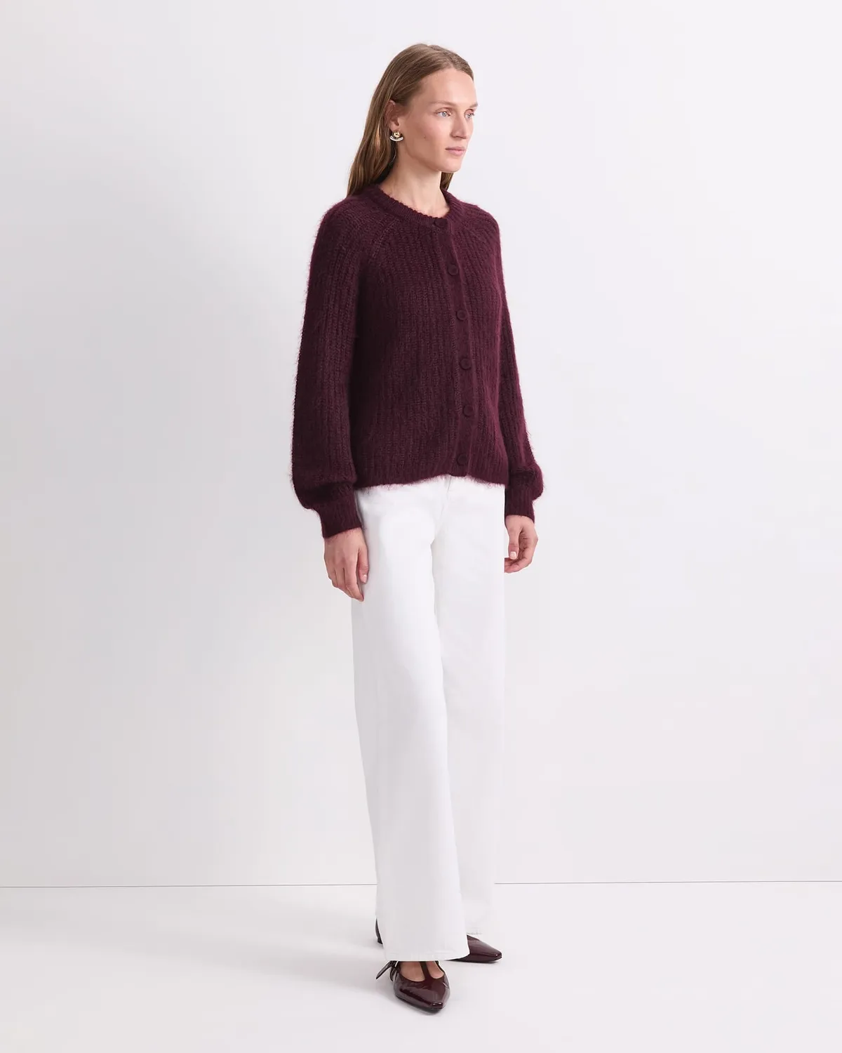 Sportscraft Tatiana cardigan mohair brossé