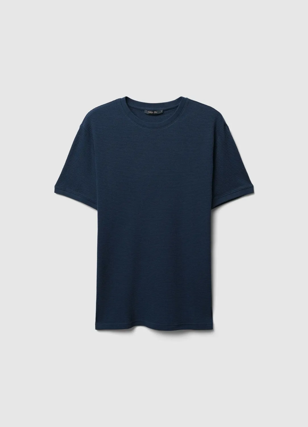 Calliope Tessuto Operato t-shirt homme coton uni