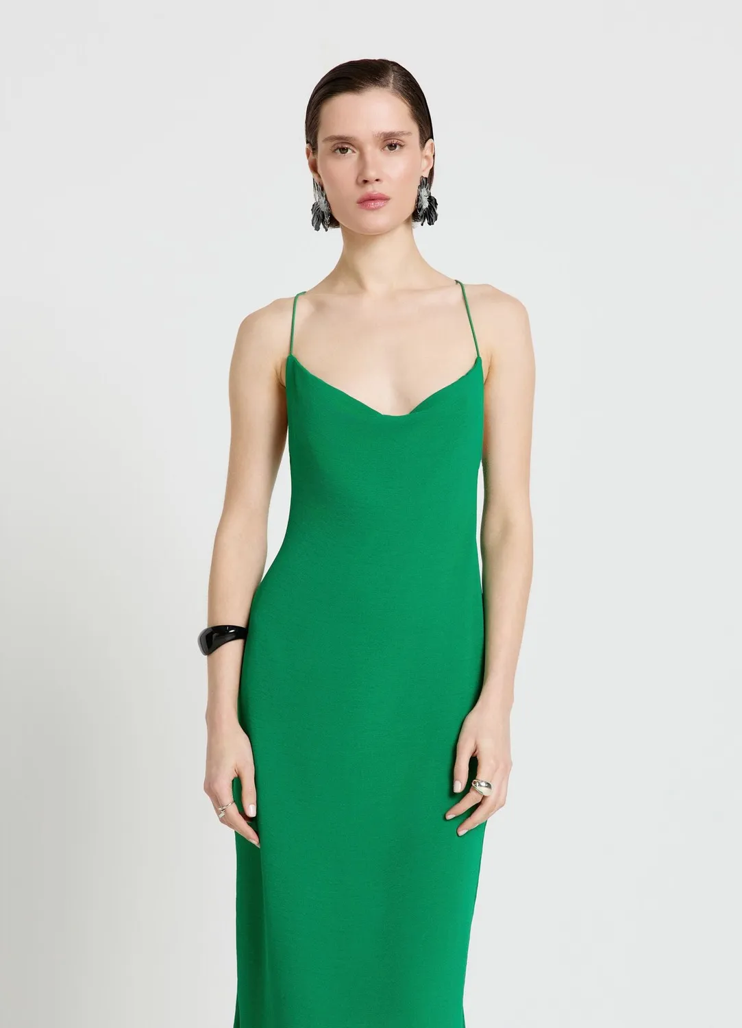 Calliope robe longue femme S fente devant