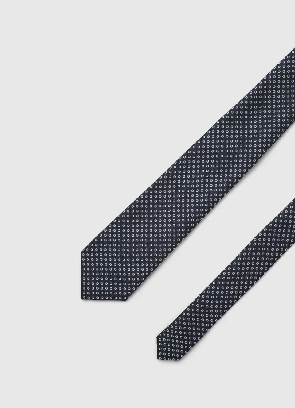 Calliope cravate pois micro-motifs homme TU