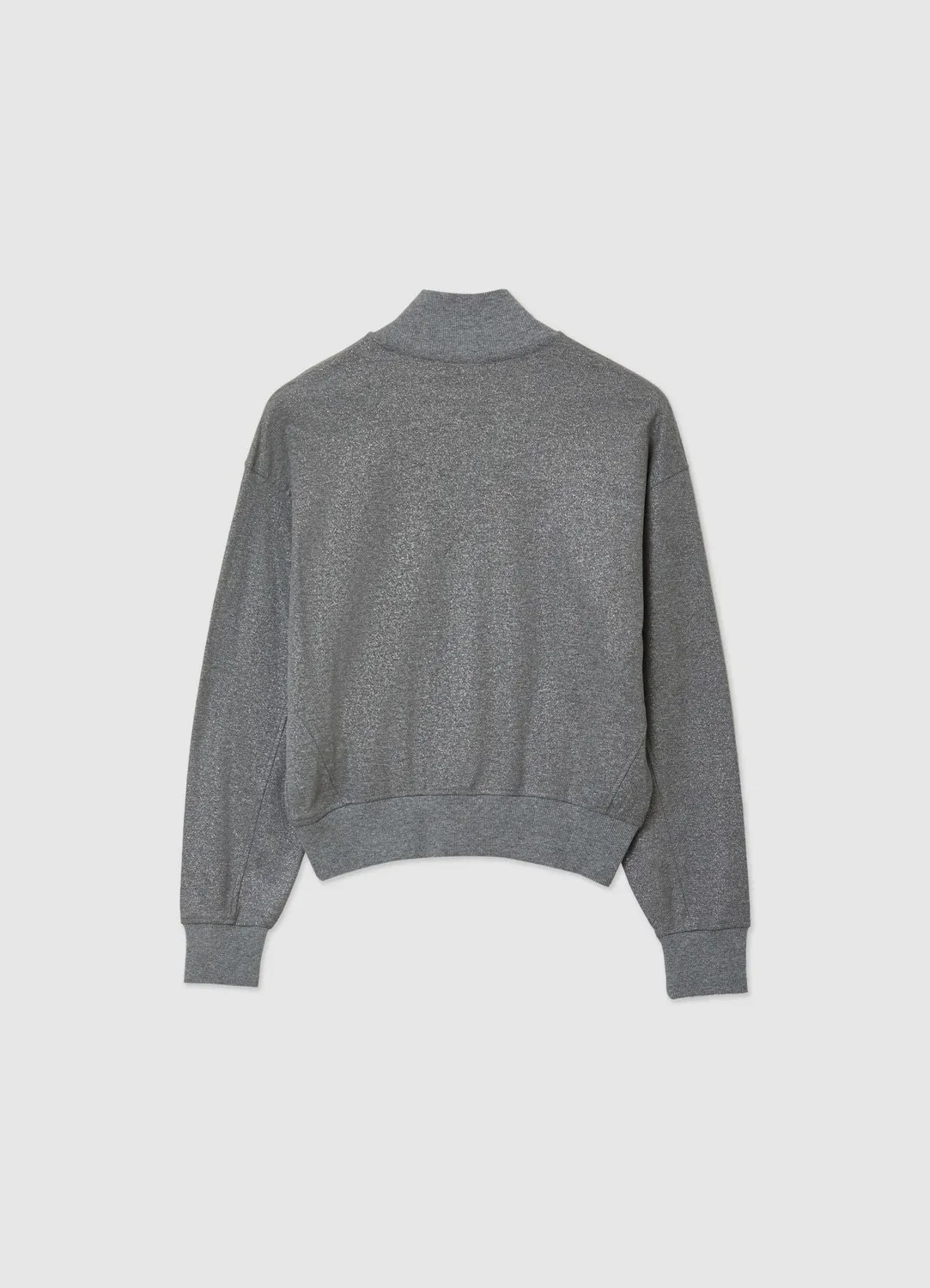 Calliope Luminescente sweat zippé femme brillant
