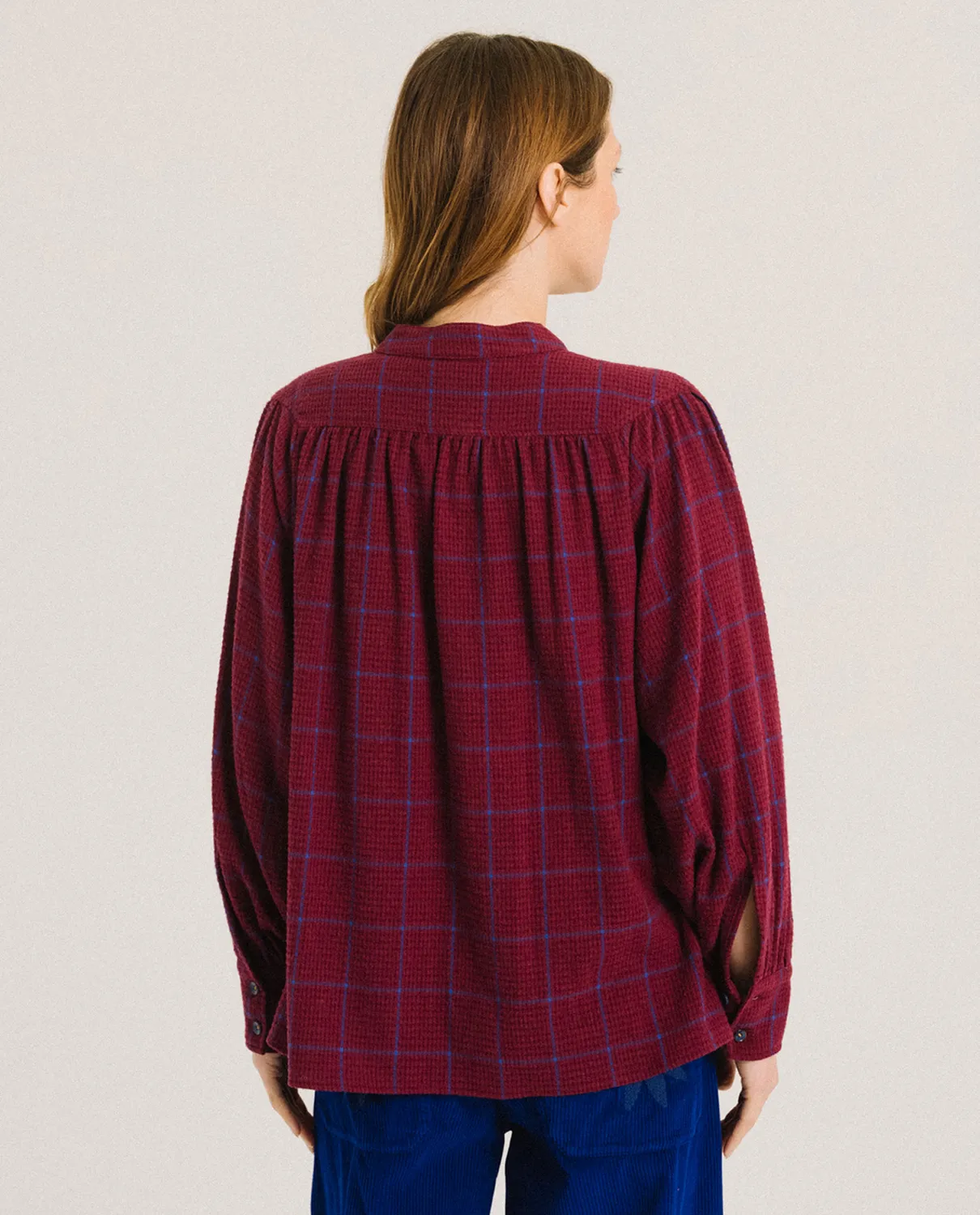Tinsels Forest blouse Dreamers carreaux douce
