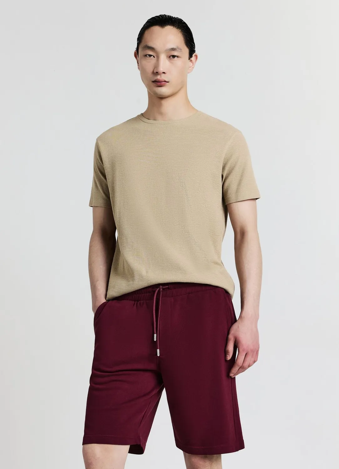 Calliope short gym uni coton homme