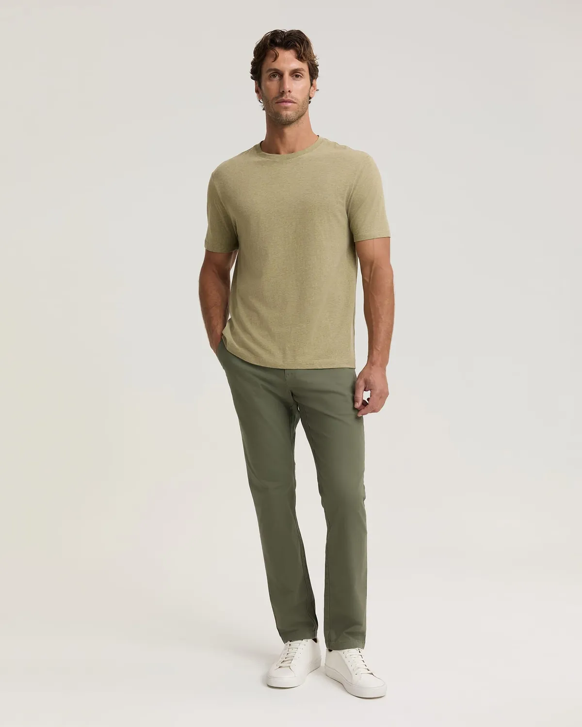 Sportscraft Supersoft tee-shirt coton brossé homme
