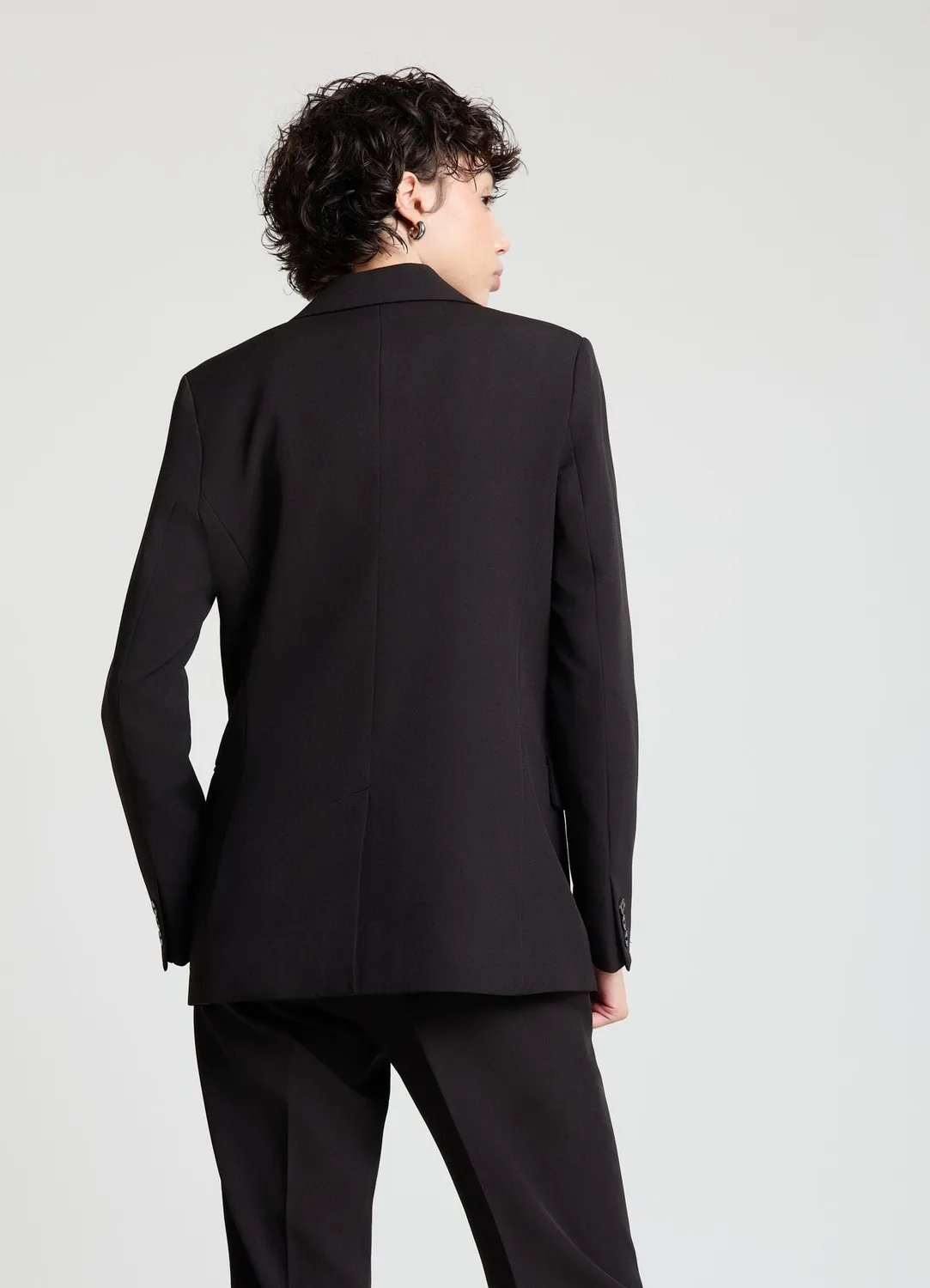 Calliope veste blazer femme un bouton unie