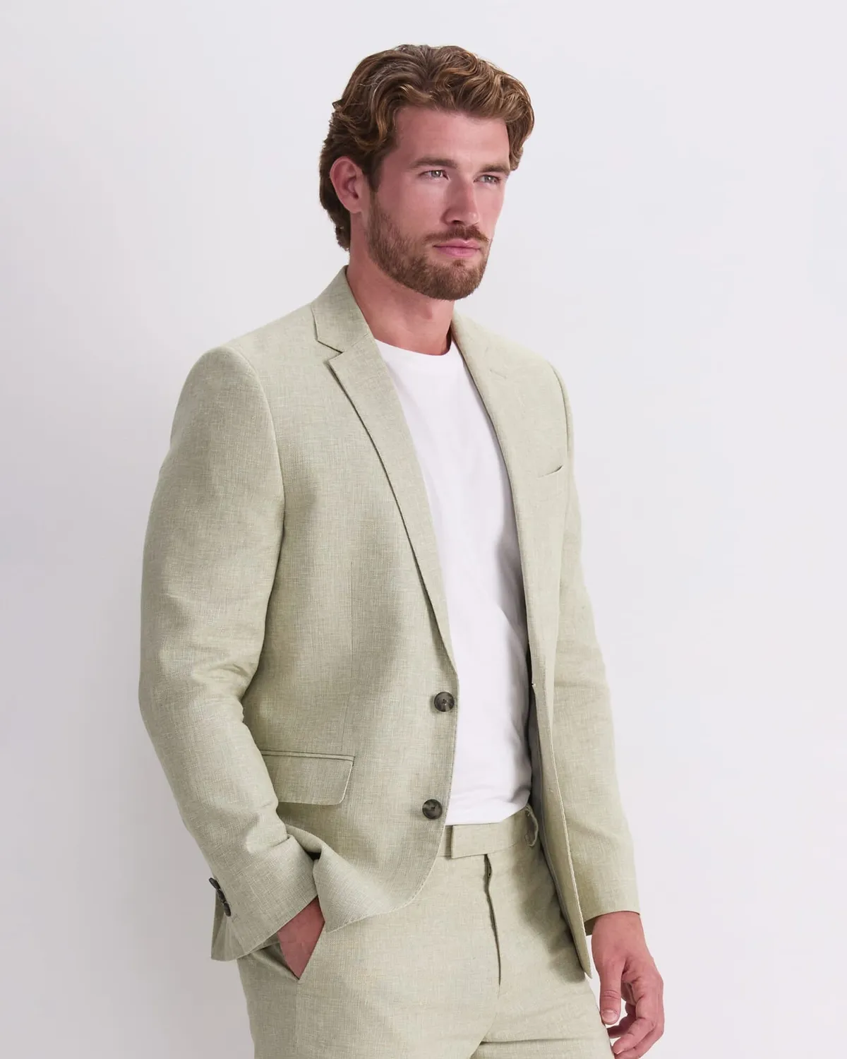 Sportscraft Ridley veste costume lin coton homme