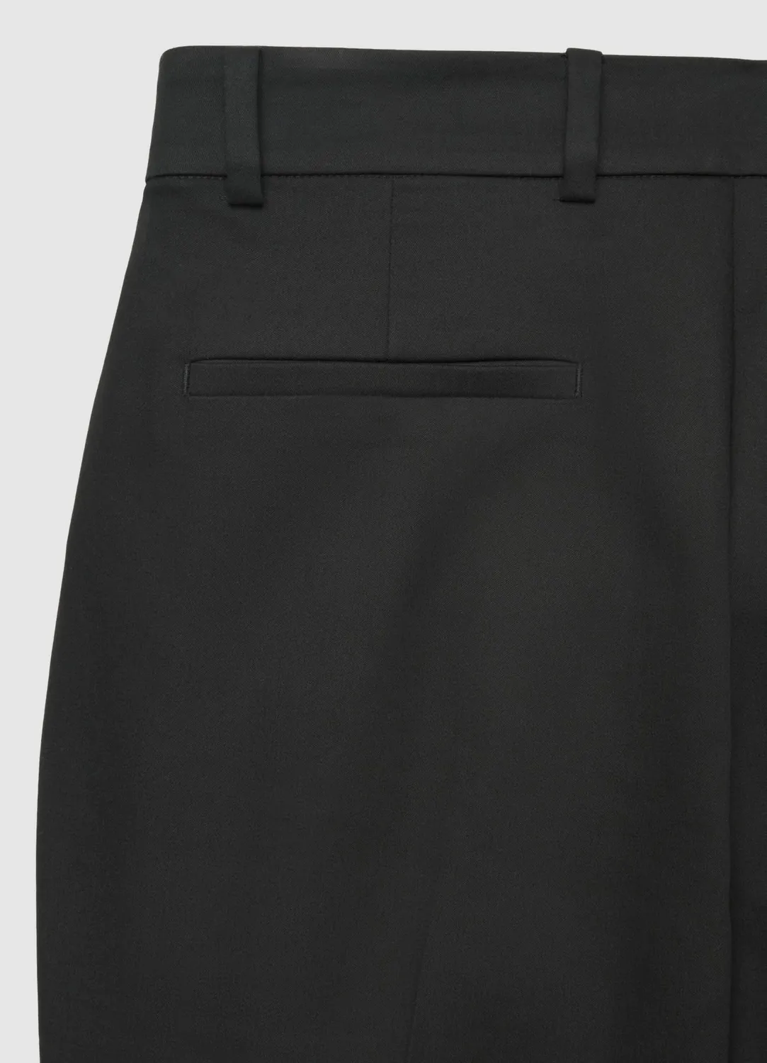 Calliope pantalon femme satiné coupe droite tailleur