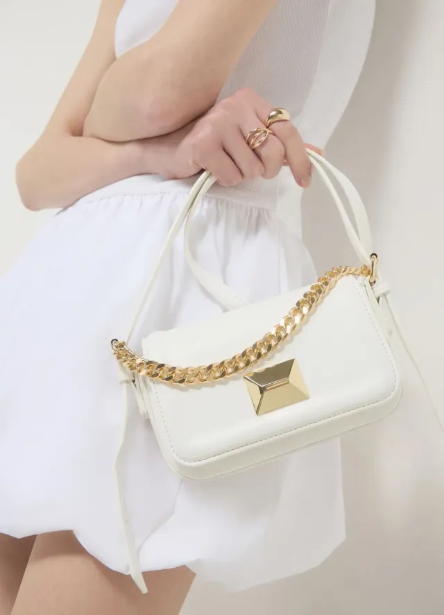 Calliope sac bandoulière femme fermoir métal