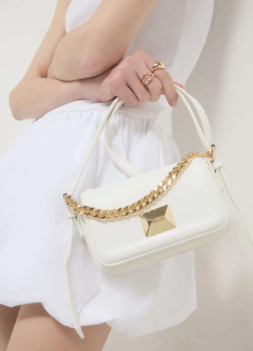 Calliope sac bandoulière femme fermoir métal