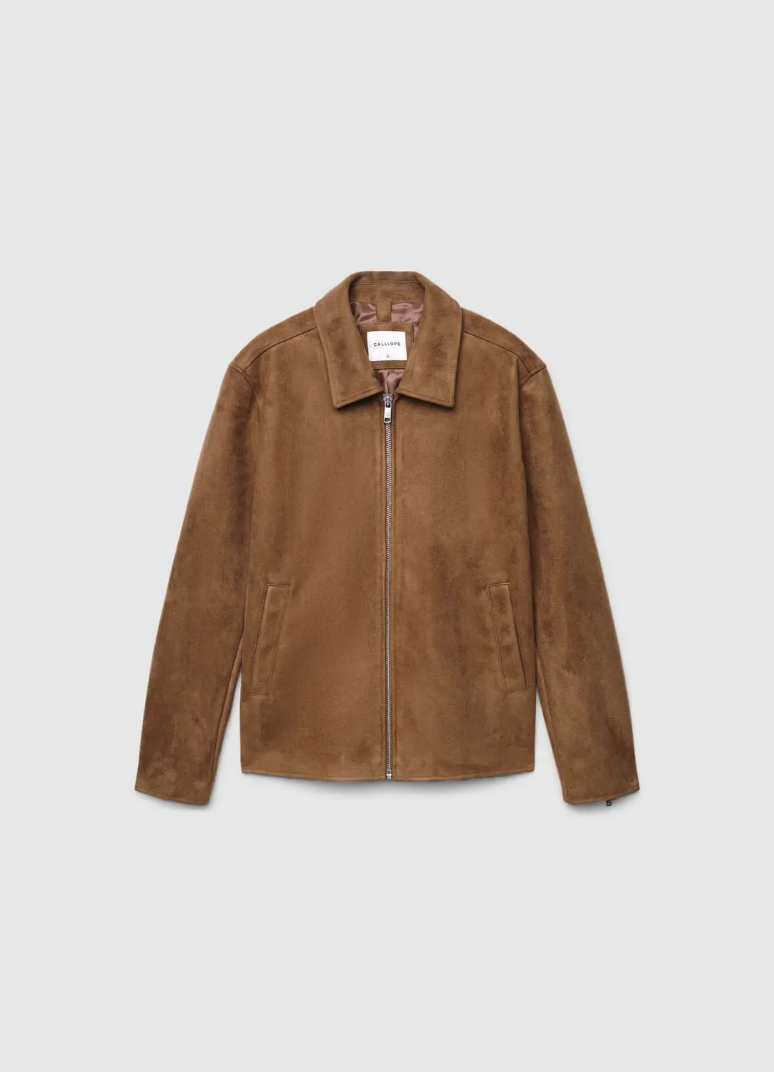 Calliope Giubbino Zip Colletto blouson homme uni