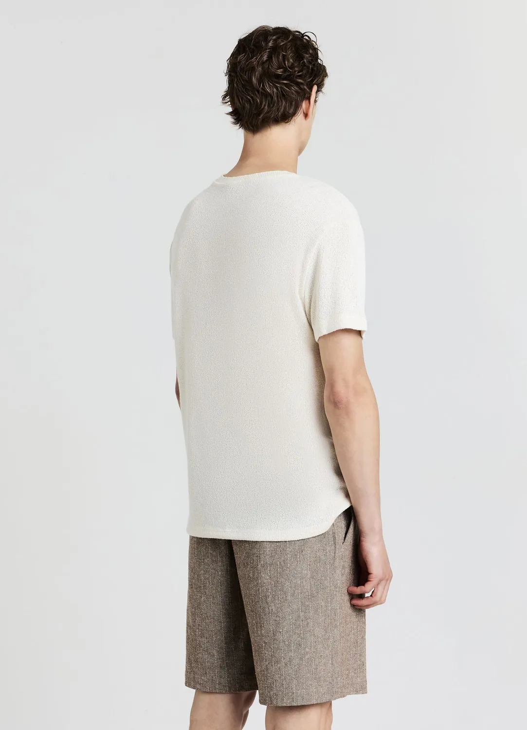 Calliope t-shirt homme col rond uni coupe regular