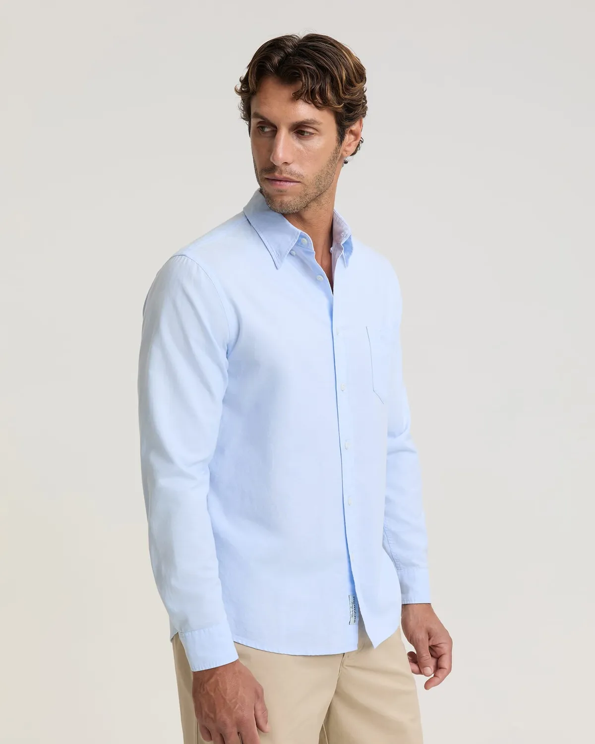 Sportscraft Oxford chemise manches longues coton homme