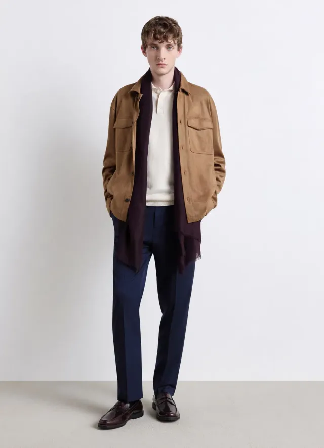 Calliope shacket surchemise homme poches unie