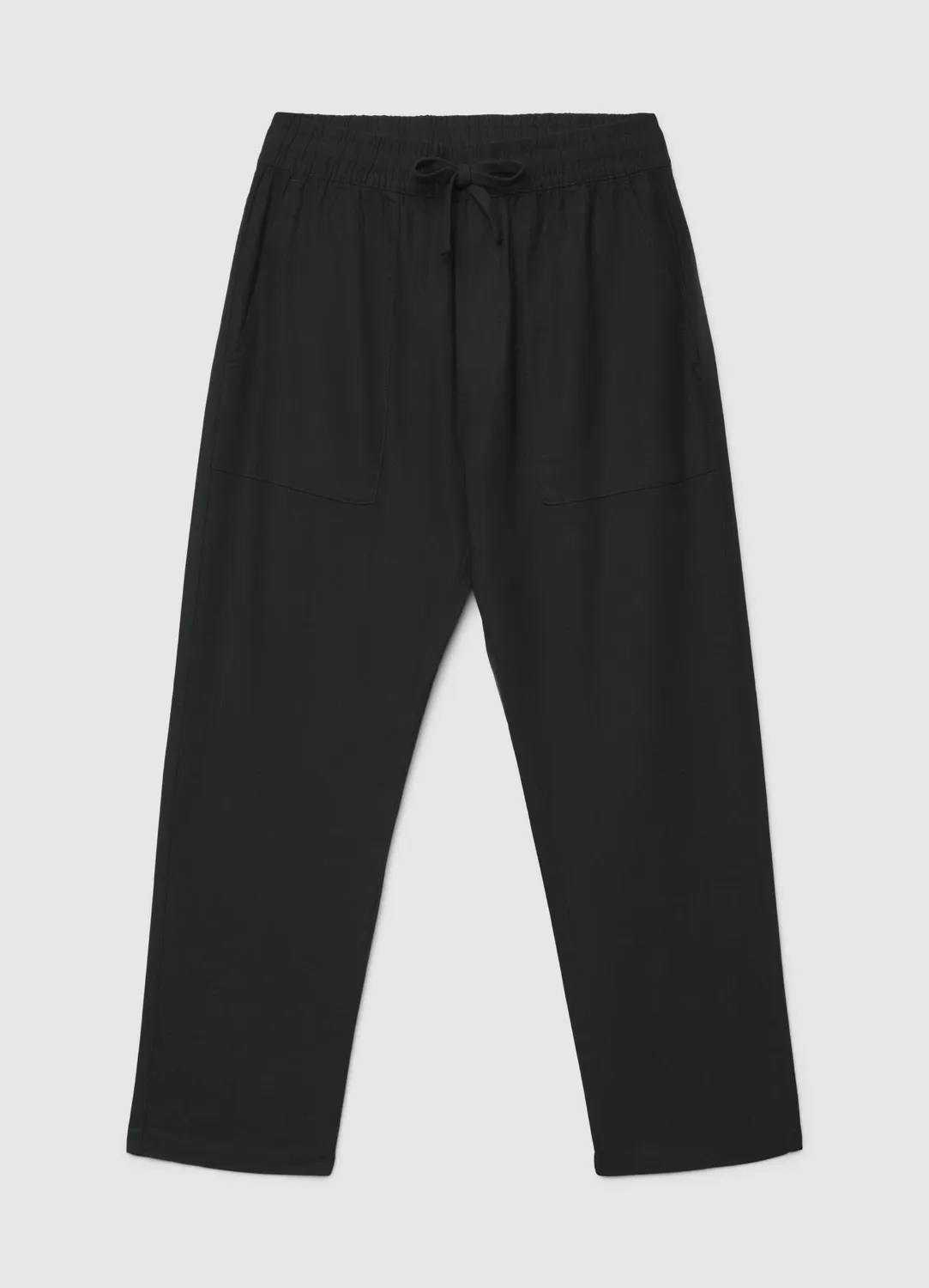 Calliope pantalon jogger lin homme coupe droite