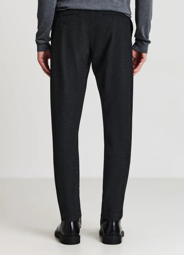 Calliope pantalon homme long ceinture à nouer