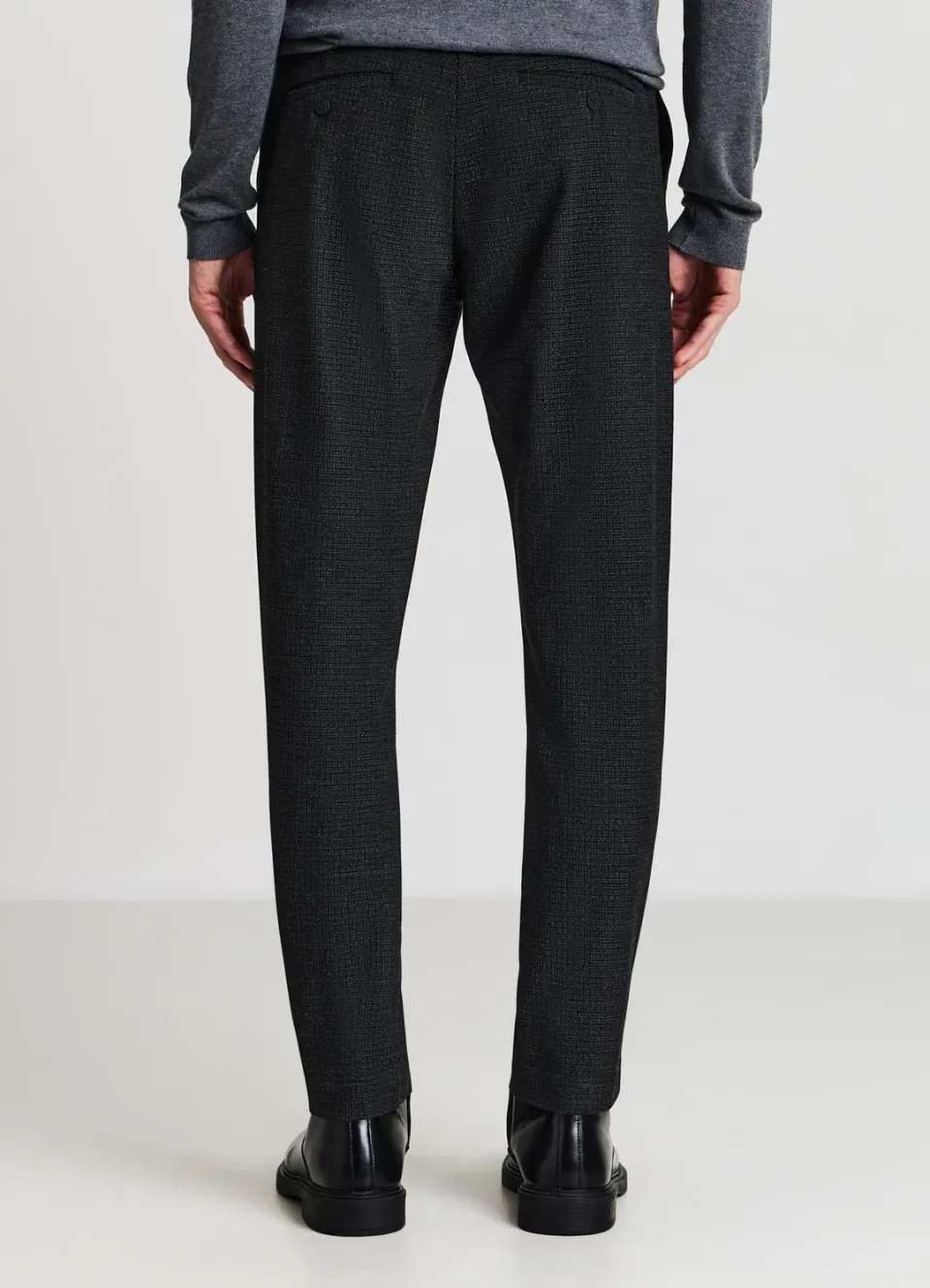 Calliope pantalon homme long ceinture à nouer