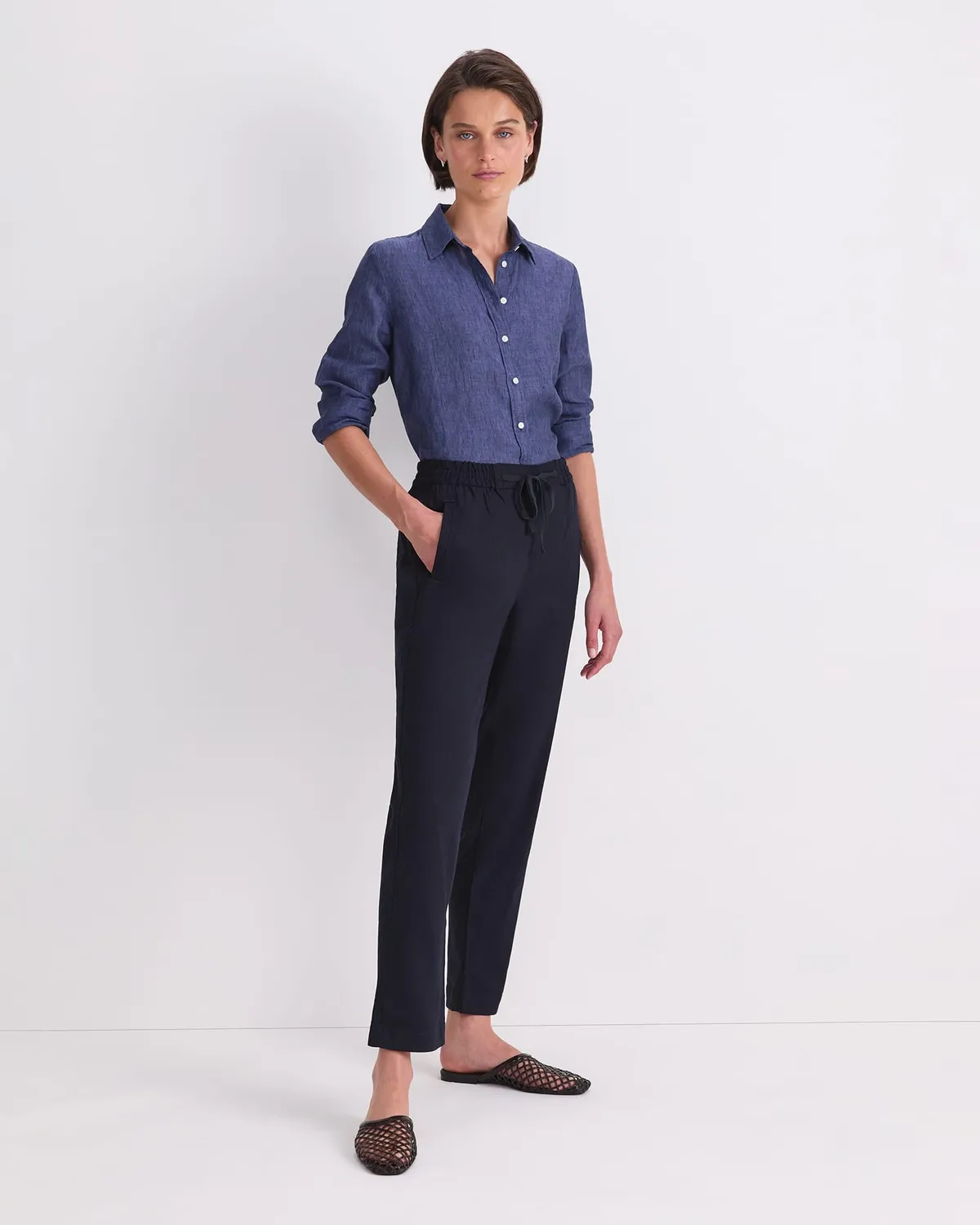 Sportscraft Rosa 115179 pantalon lin femme