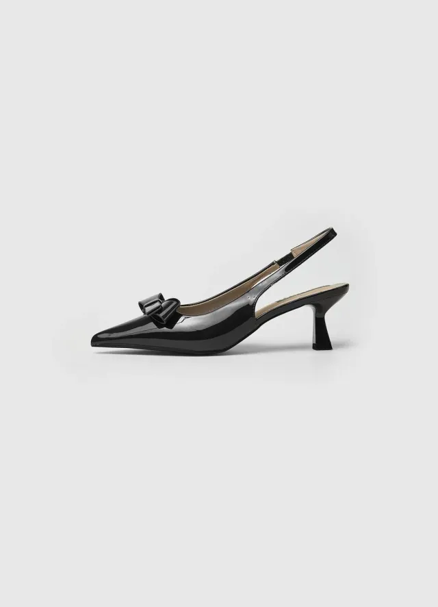 Calliope escarpins nœud femme talon 6,5 cm