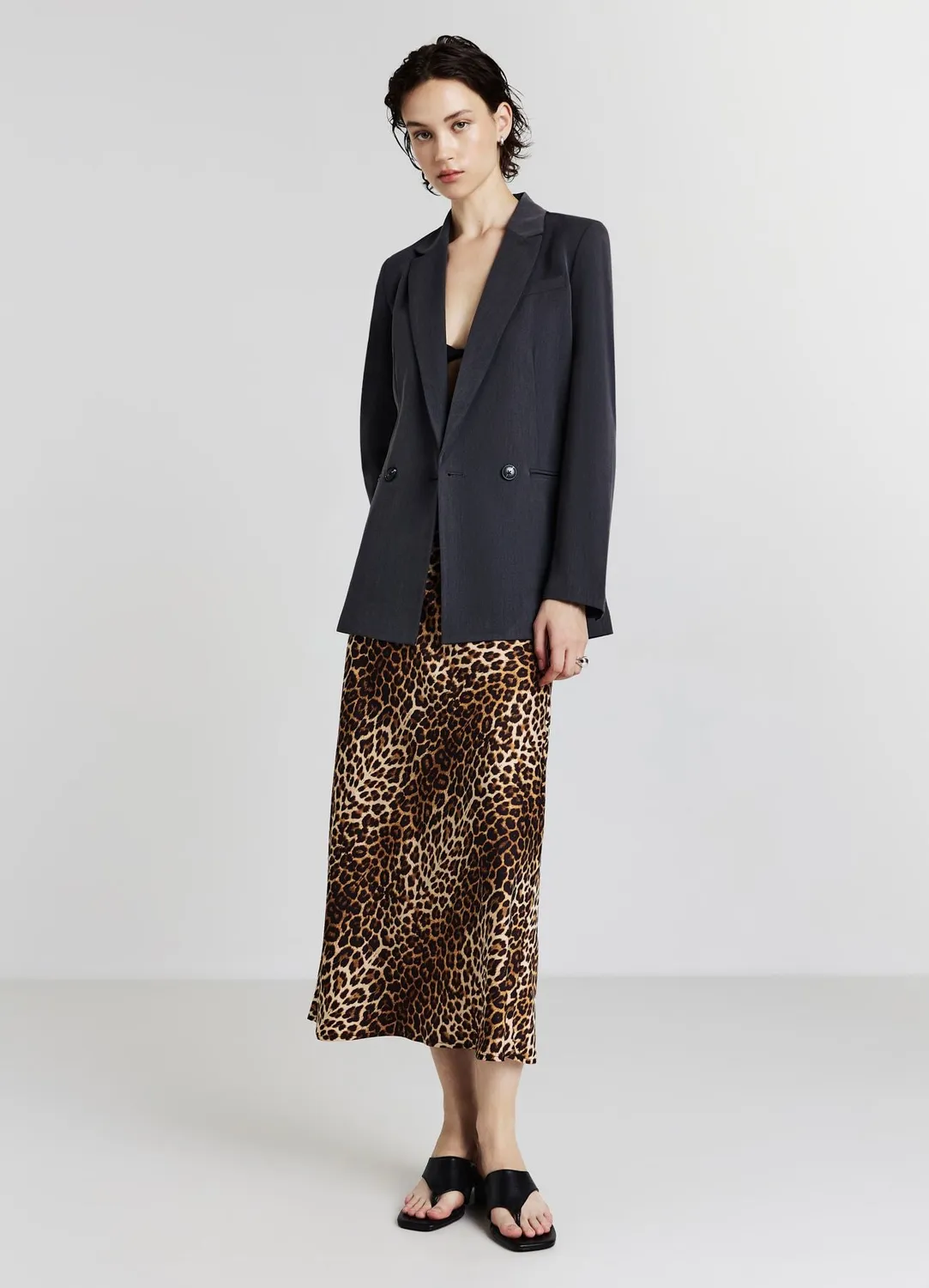 Calliope Veste Croisee 2 Boutons Tailleur Femme Bureau