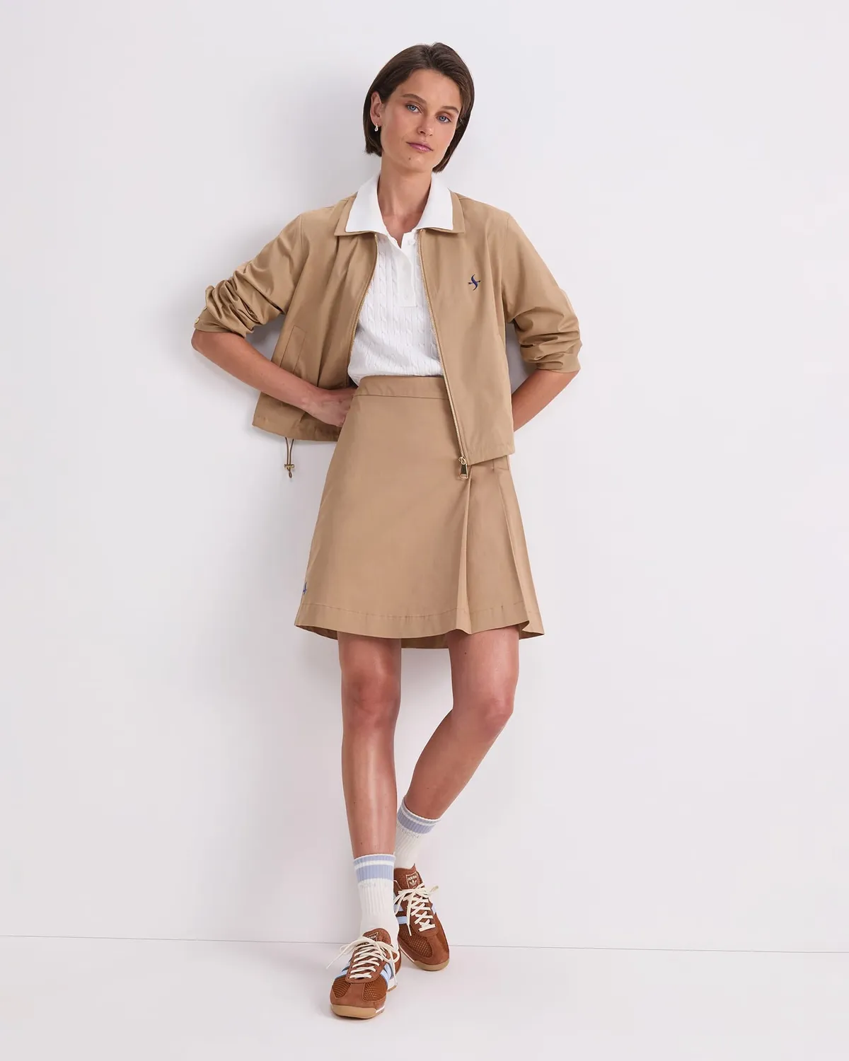 SPORTSCRAFT Evie Mini Skirt mini jupe plissée coton