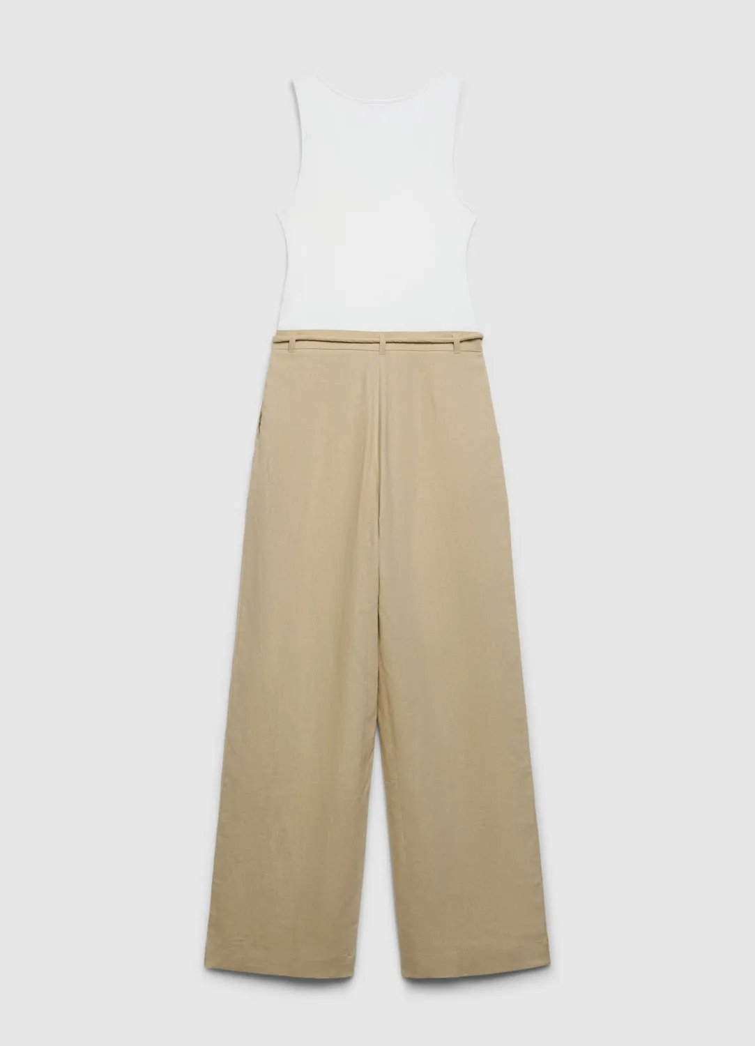 Calliope combinaison sans manches femme jambe large