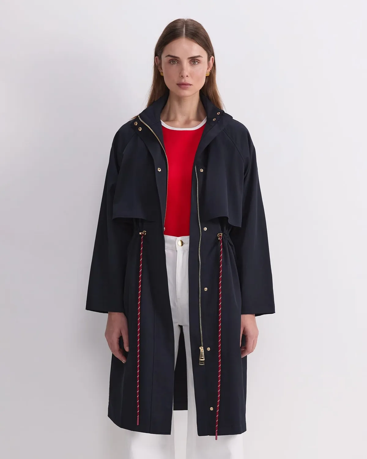 Sportscraft Rosie Long anorak femme coupe relax