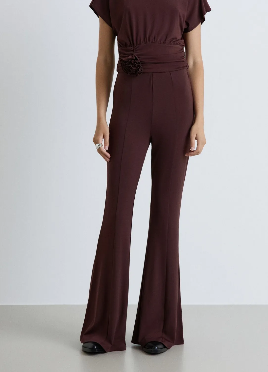 Calliope legging patte uni femme taille haute