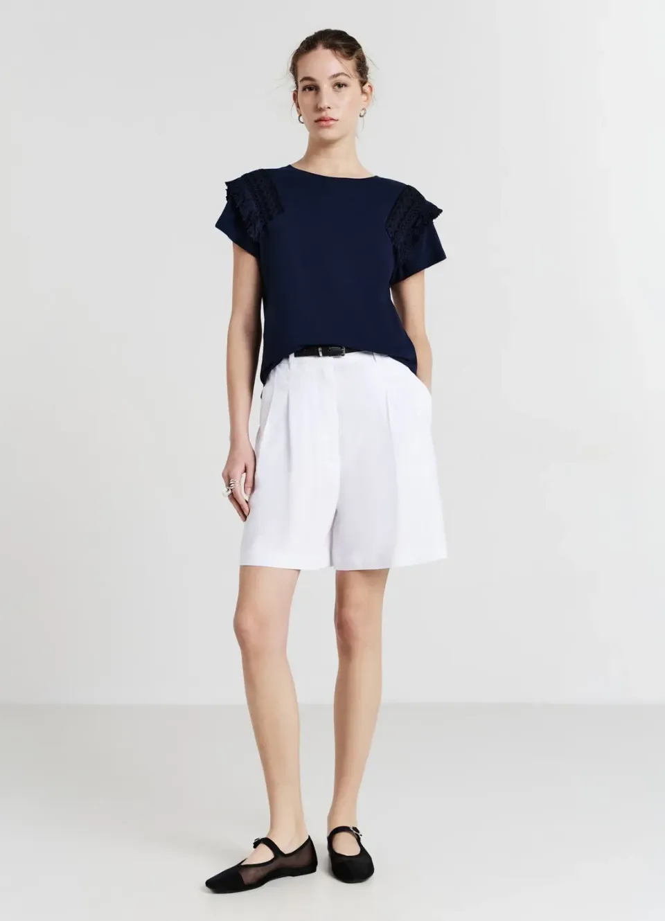 Calliope t-shirt galon femme coton regular