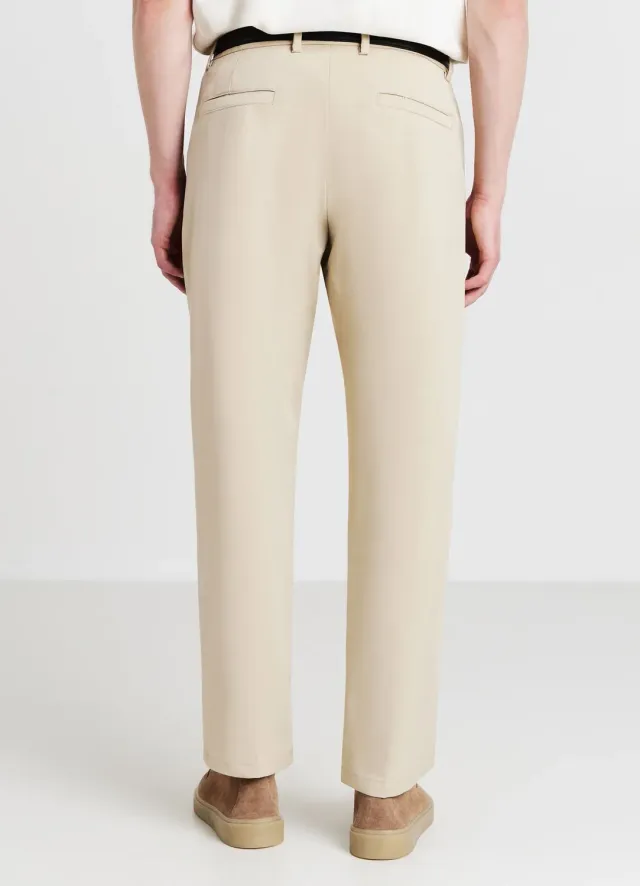 Calliope Pantalon à pinces pantalon homme coupe droite