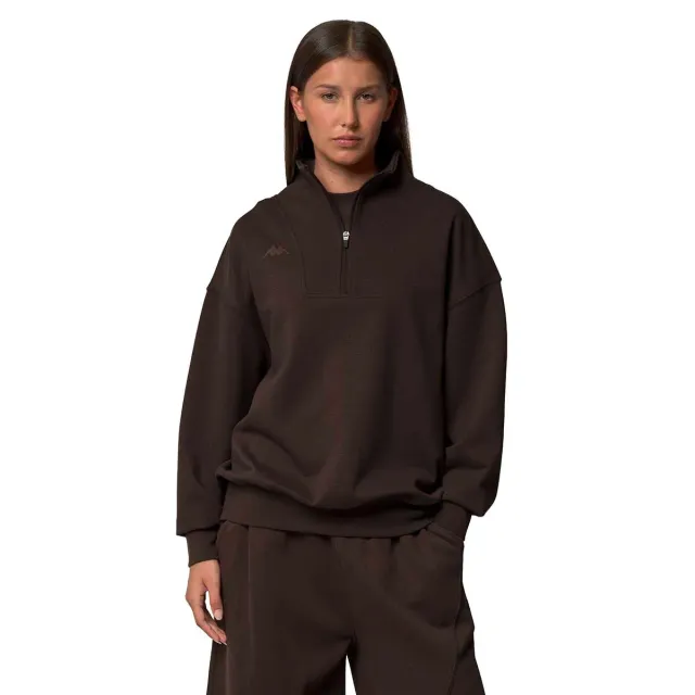 Robe di Kappa Ileria sweat marron femme polaire