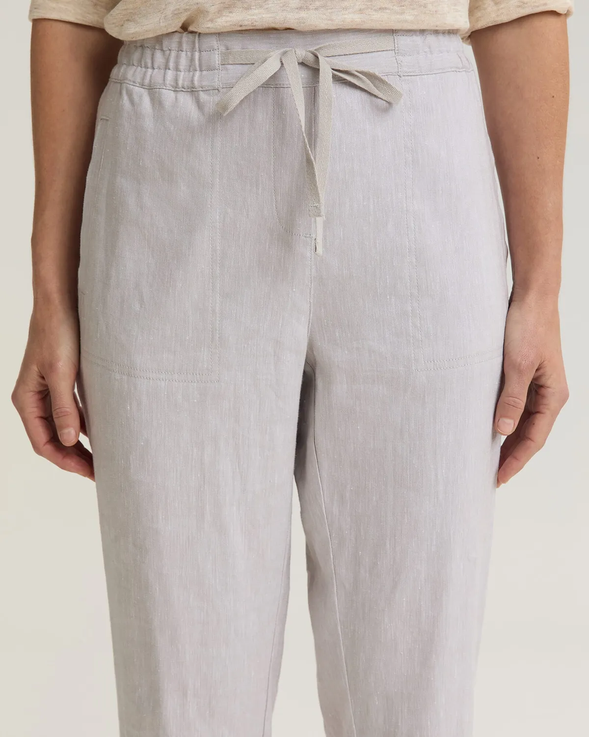SPORTSCRAFT Rosa pantalon lin femme taille 6 respirant
