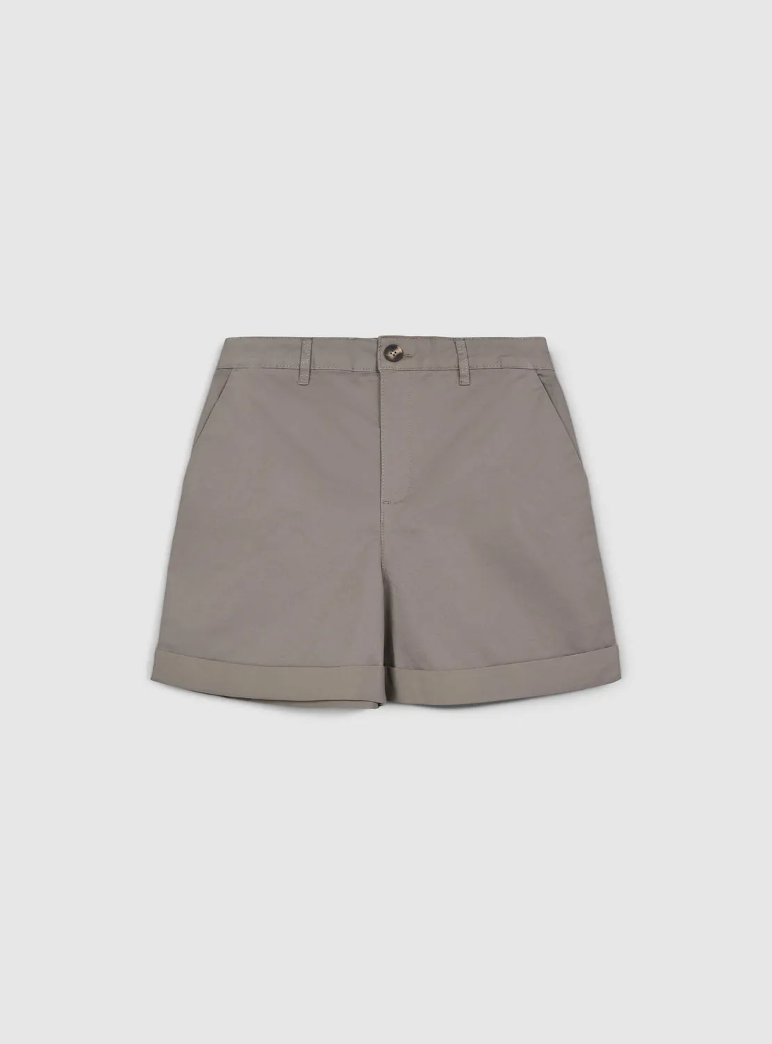 Calliope short chino coton femme uni