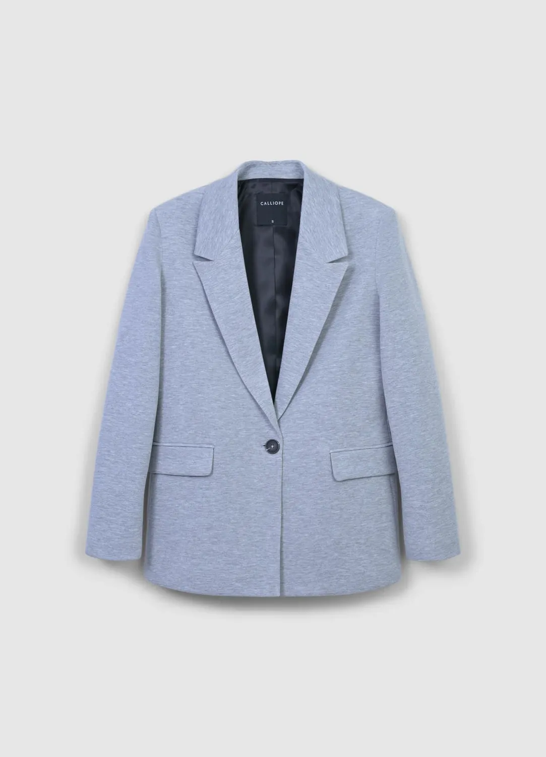 Calliope veste blazer monopetto col revers femme