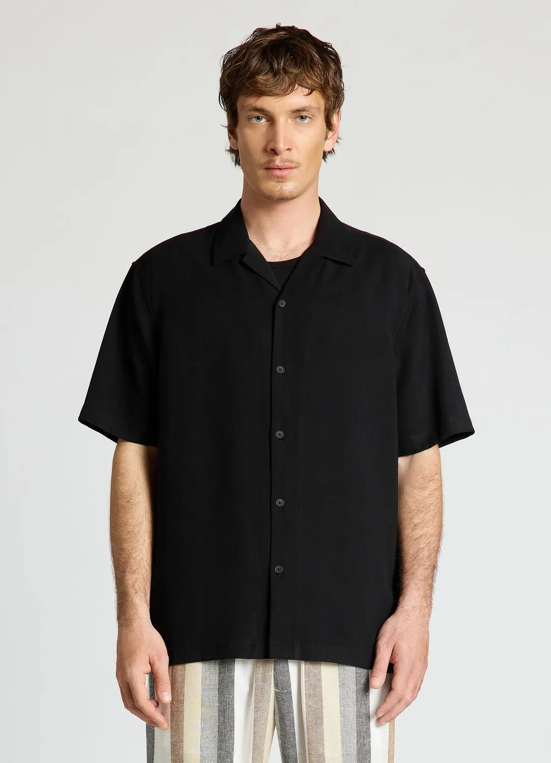 Calliope chemise bowling homme manches courtes
