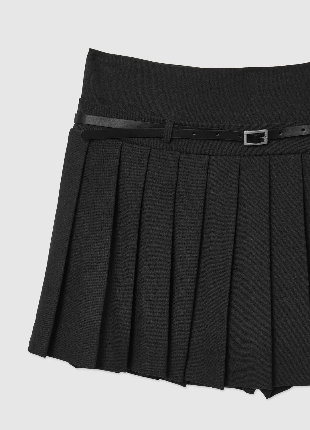 Calliope jupe-short plissée avec ceinture femme S