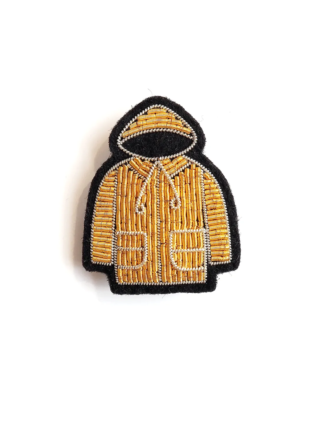 Saint James Ciré broche brodée or Macon Lesquoy