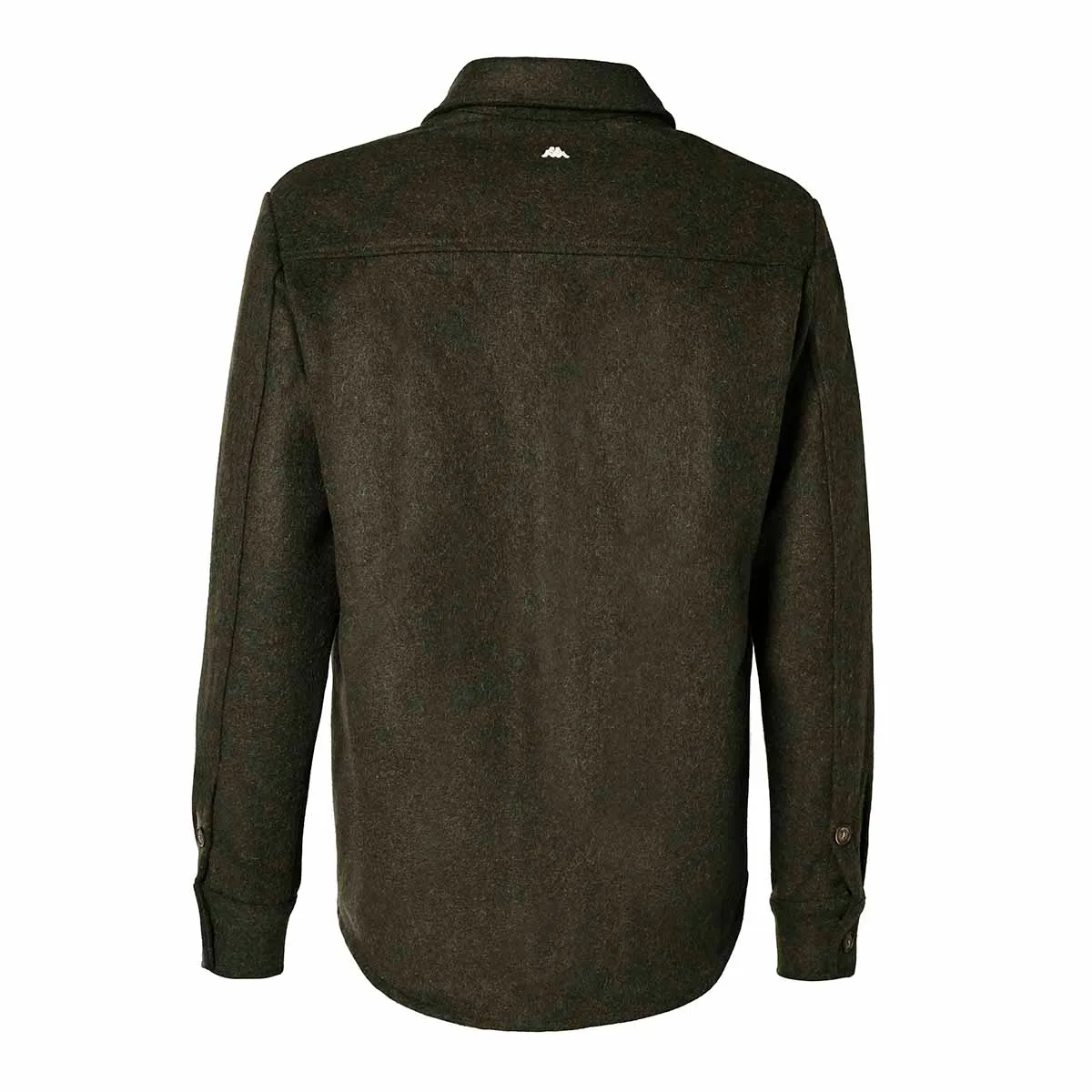 Robe di Kappa Bunda chemise vert kaki laine homme