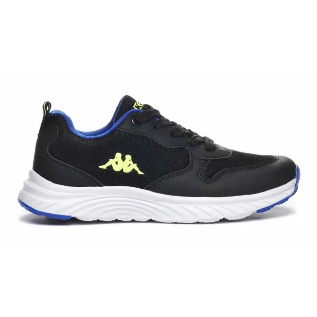 Kappa Delvis Lace chaussures training enfant noir respirant