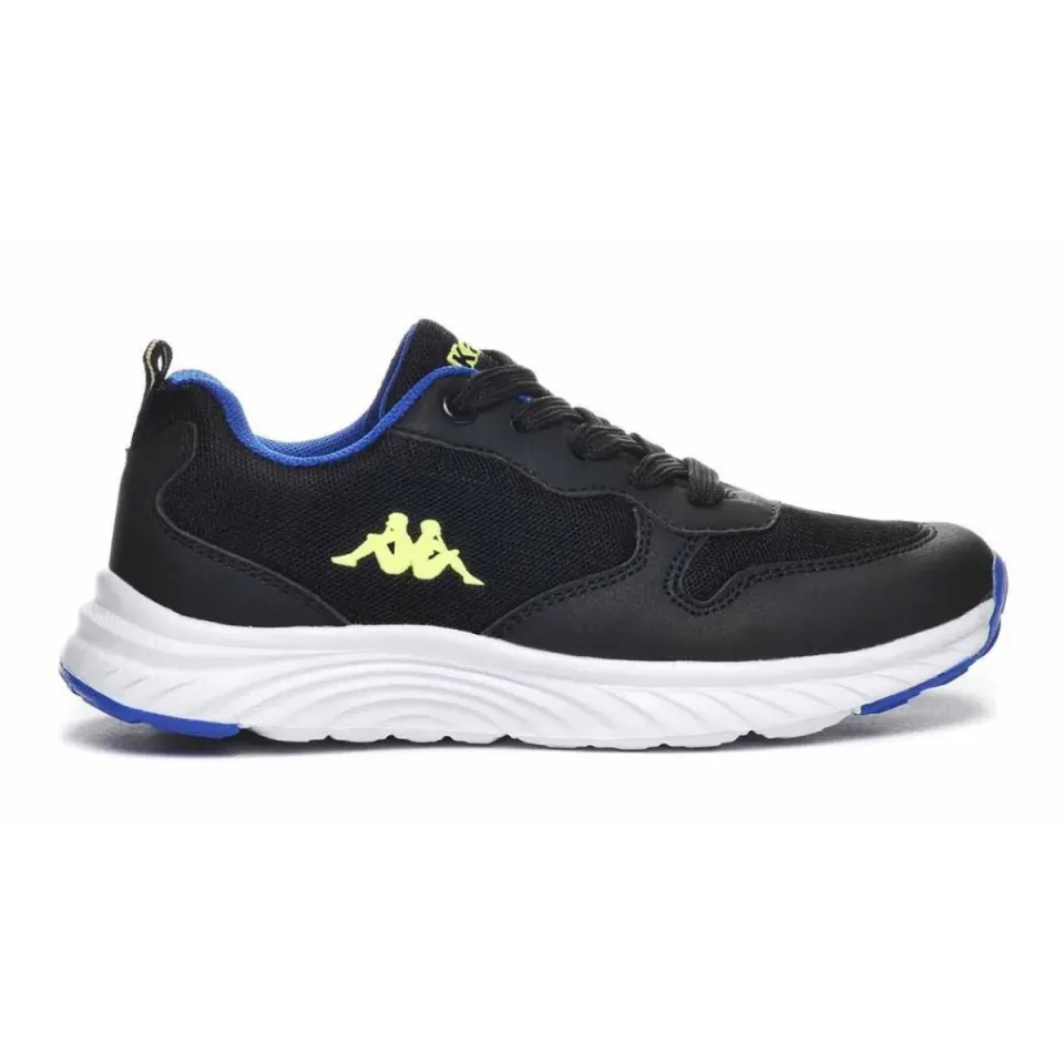 Kappa Delvis Lace chaussures training enfant noir respirant