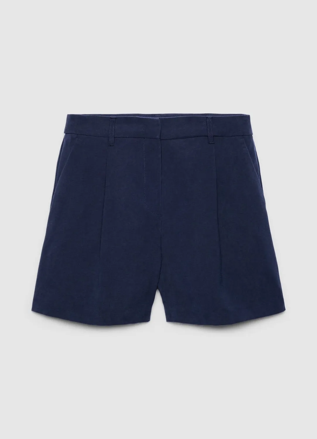 Calliope bermuda femme taille haute à pinces