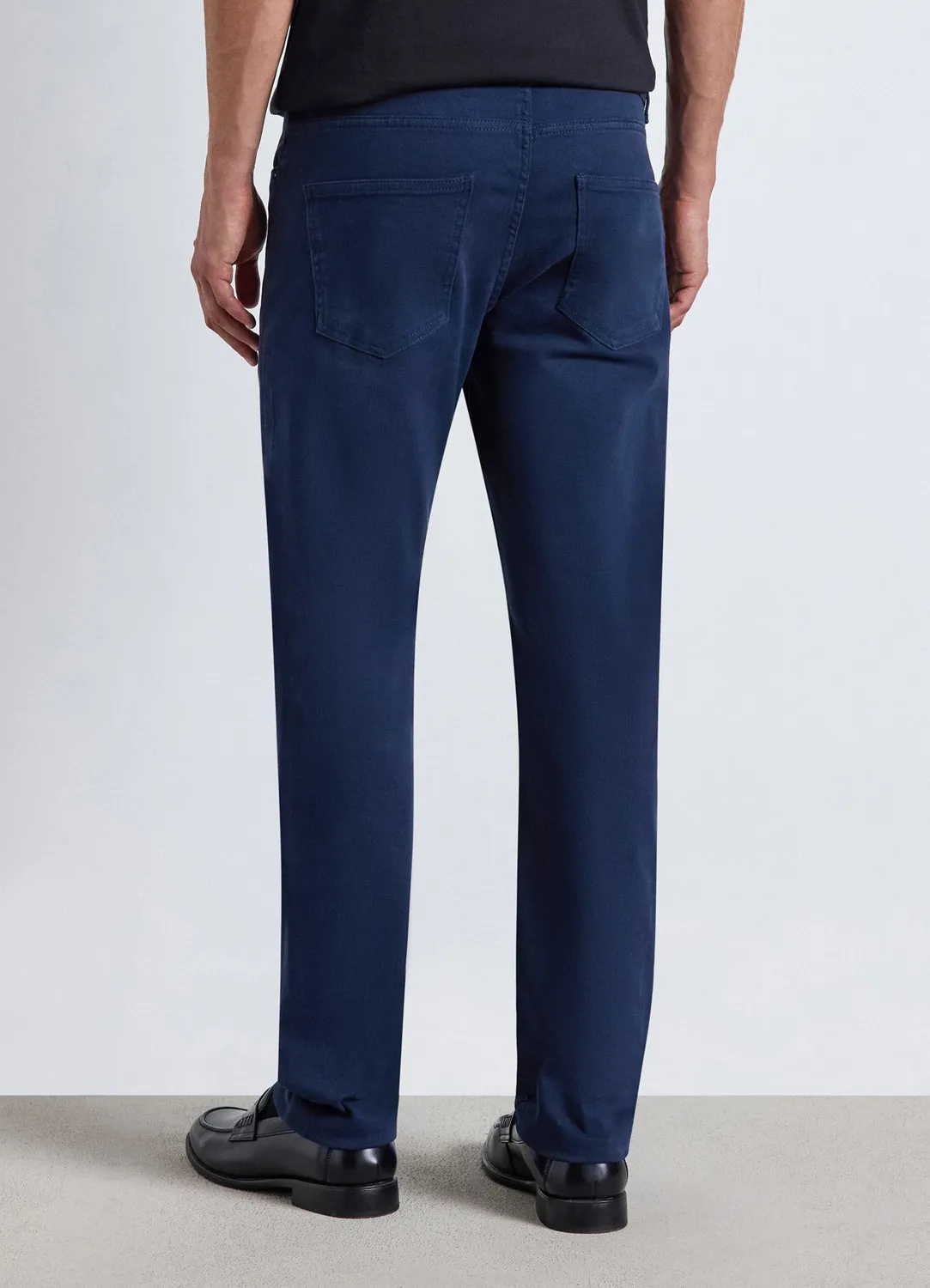 Calliope Pantalon 5 poches drill homme uni