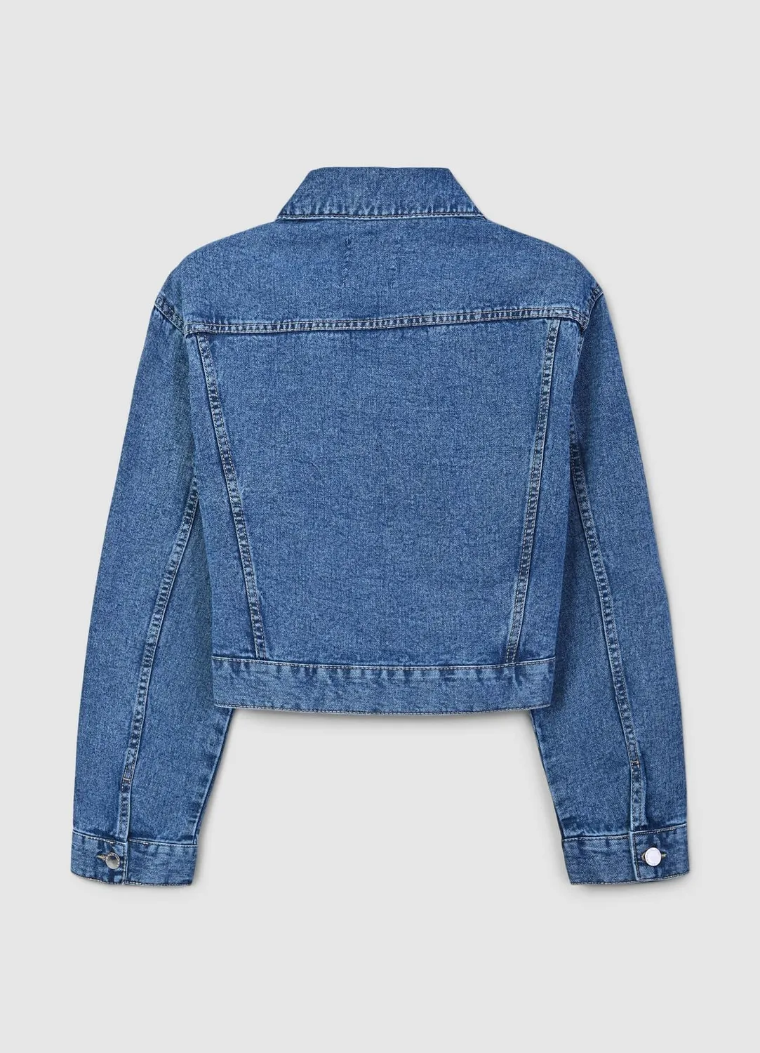 Calliope veste en jean regular femme boutons