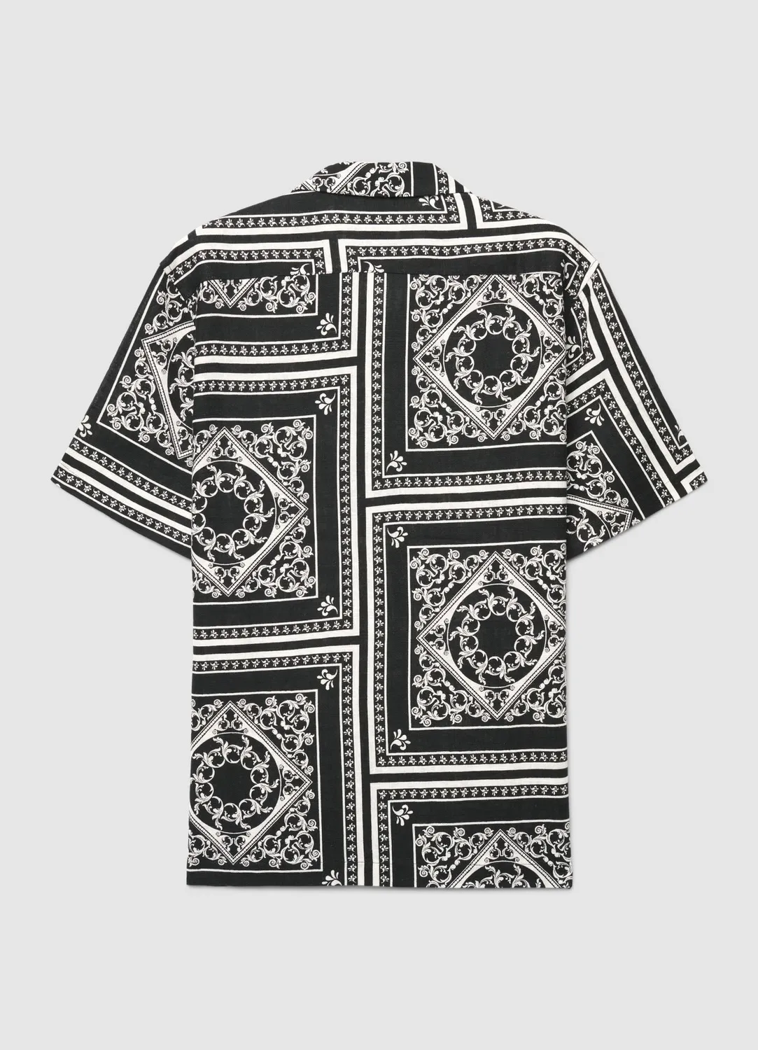 Calliope chemise bowling imprimée homme manches courtes
