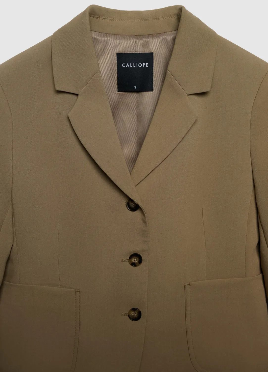 Calliope veste femme poches 3 boutons bureau