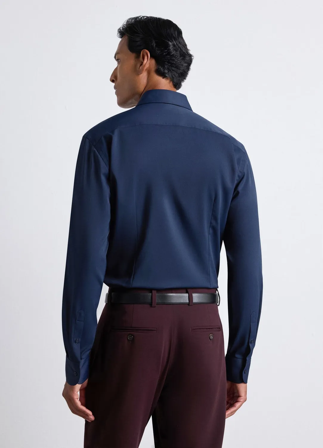 Calliope chemise easy iron homme unie repassage facile