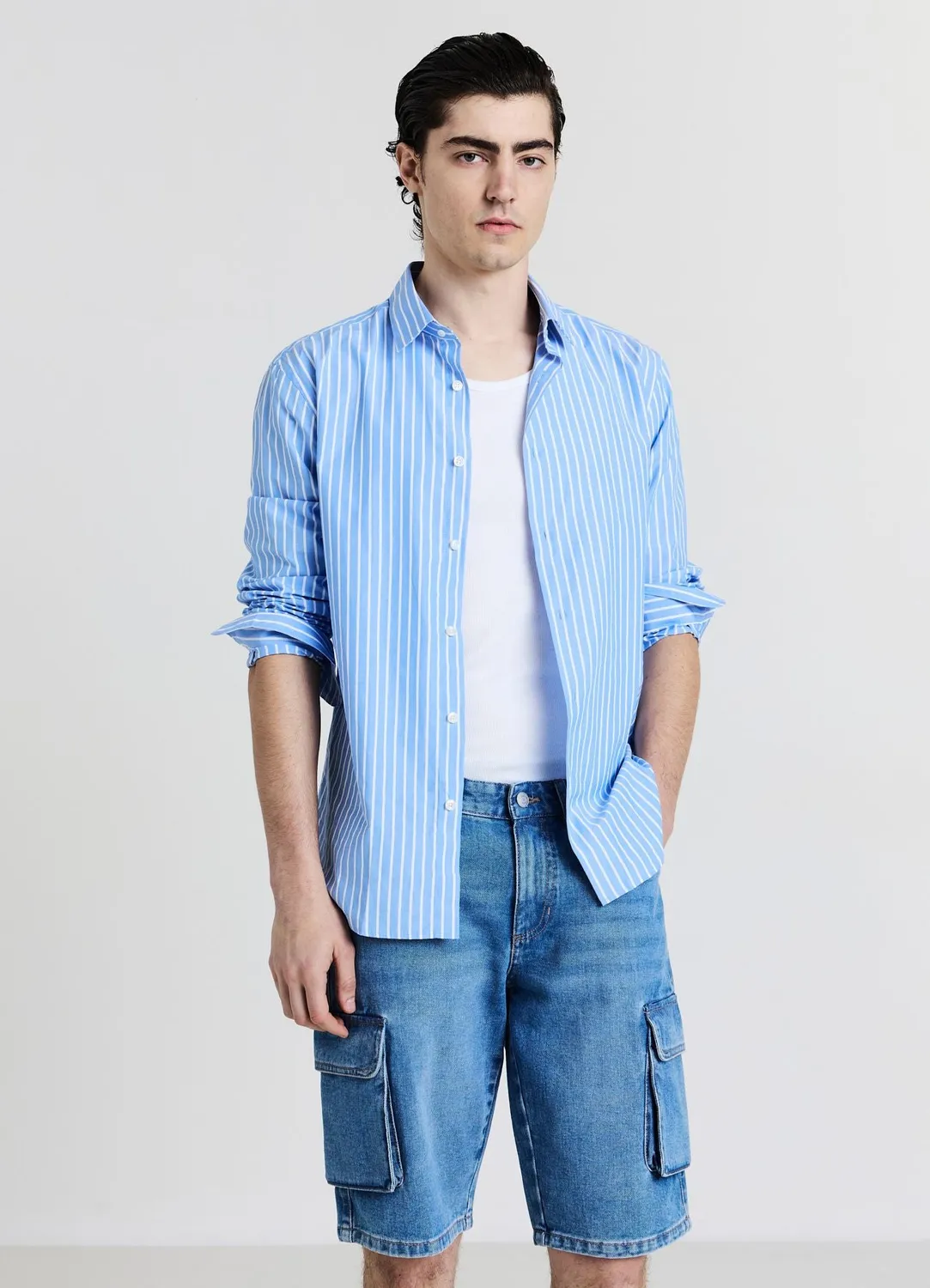 Calliope short cargo denim homme regular