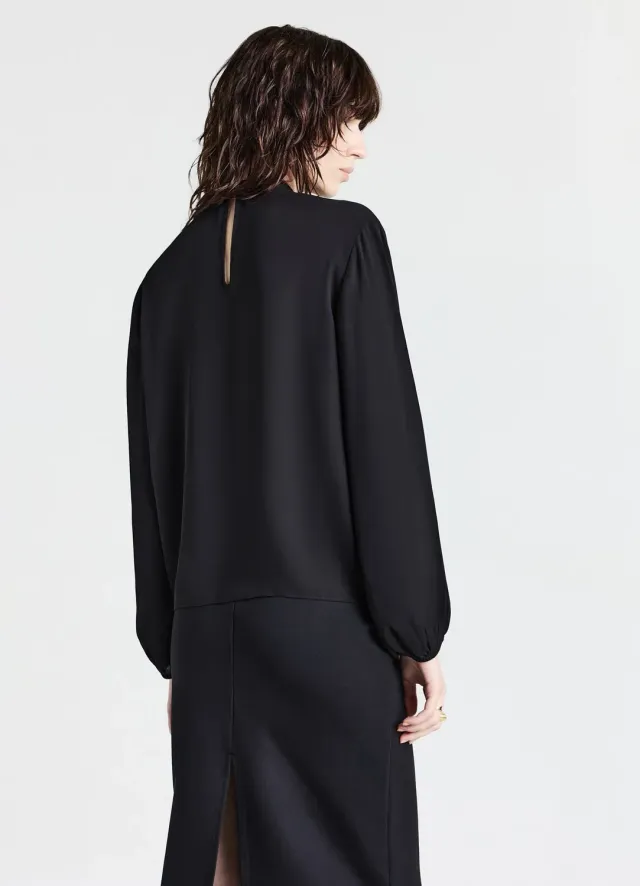 Calliope blouse femme volants manches longues